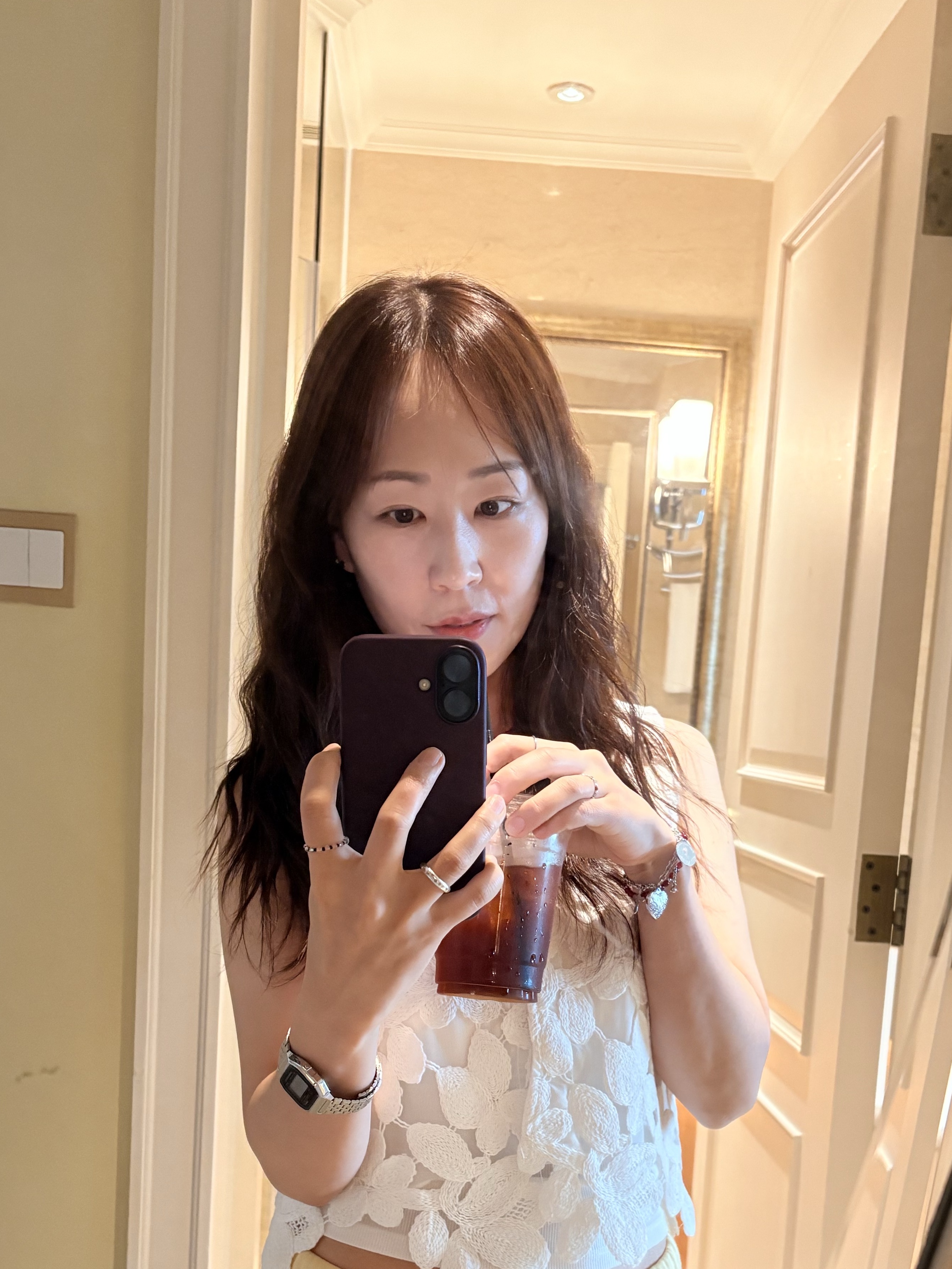 Nff Love Memory Bracelet Silver, Casio A-159WA-N1 착용 스타일 - 4