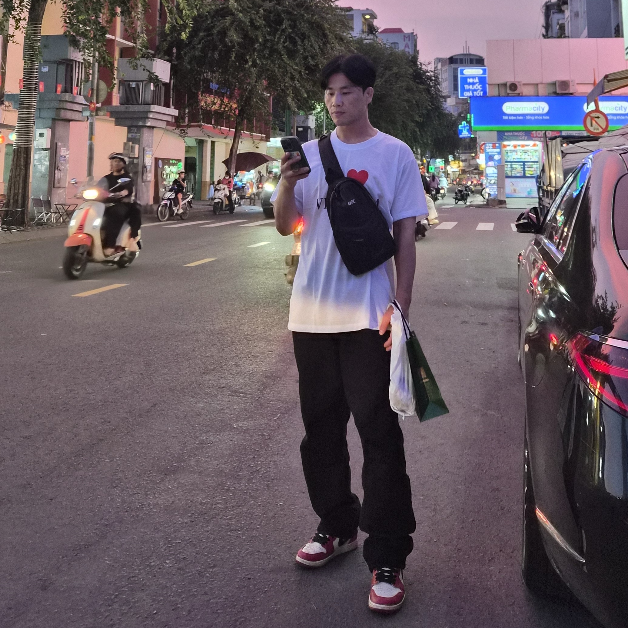 Jordan 1 Retro High OG Chicago 2022 착용 스타일 - 3