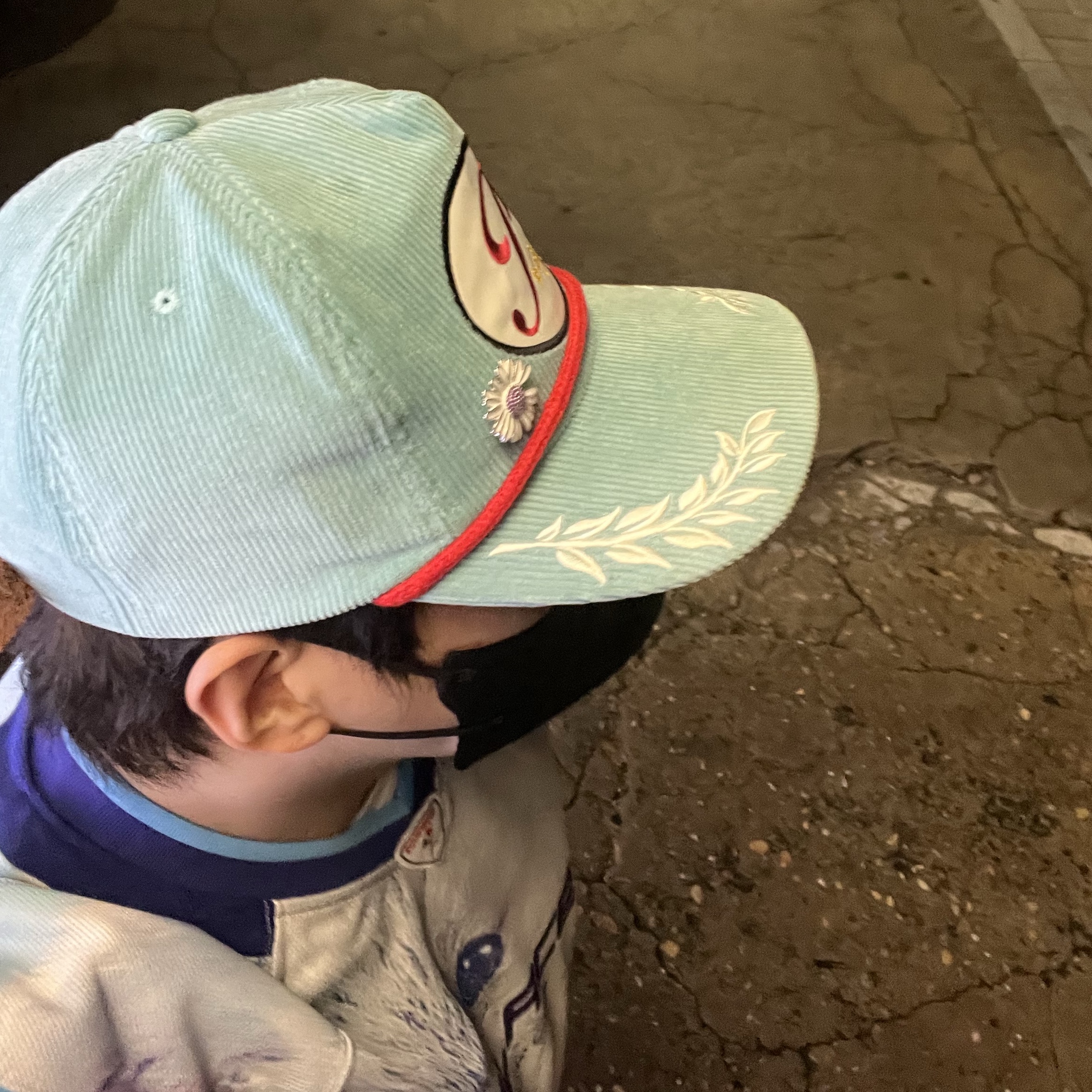 Palace Building Your World Hockey Jersey Blue - 24FW, Peaceminusone 5 Panel Ball Cap #2 Mint 착용 스타일 - 2