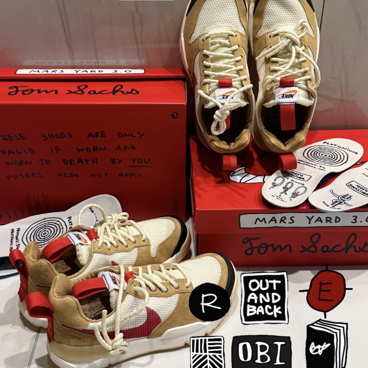 Nike x Tom Sachs Mars Yard Shoe 3.0 Space Camp 착용 스타일 - 1