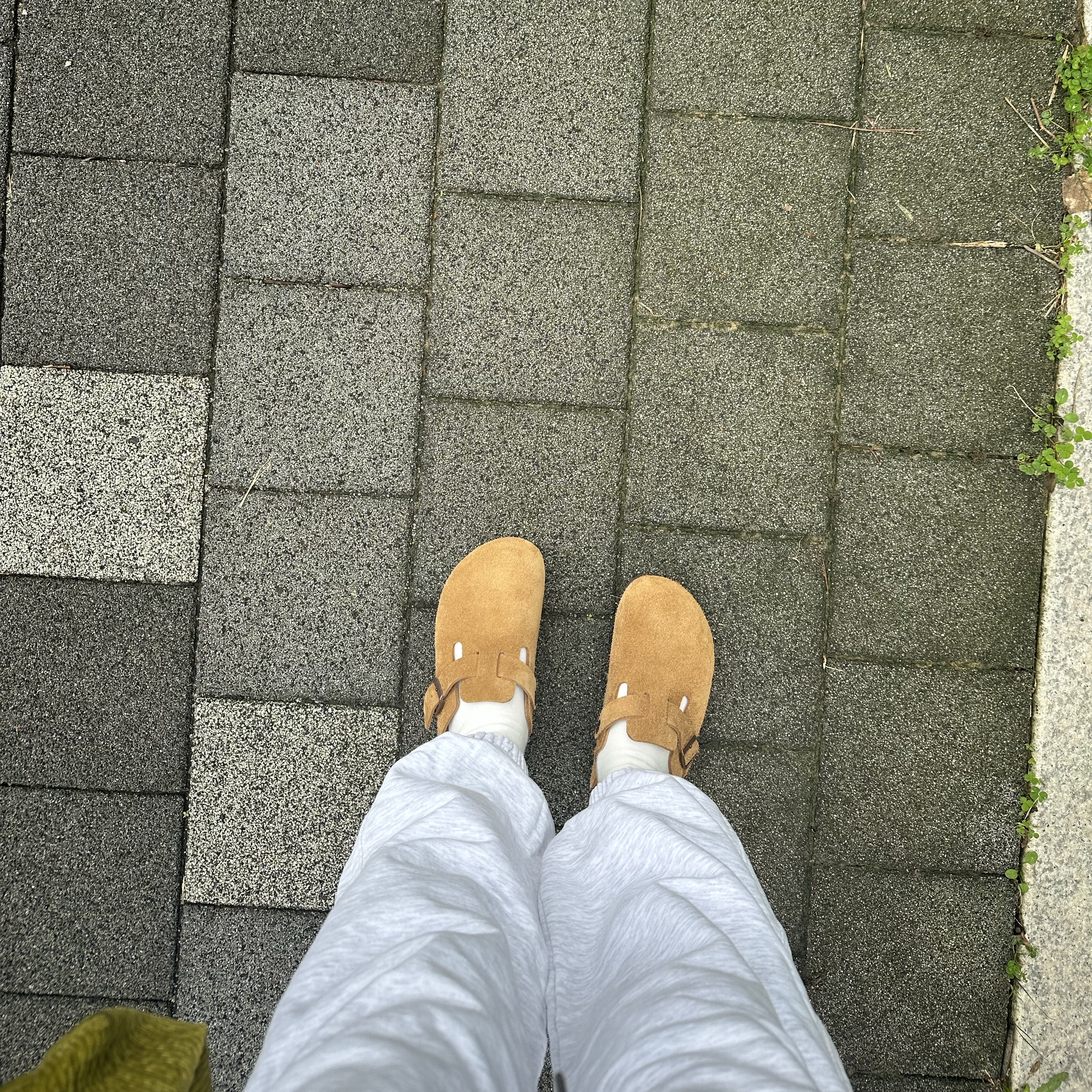Birkenstock Boston Soft Footbed Mink - Narrow 착용 스타일