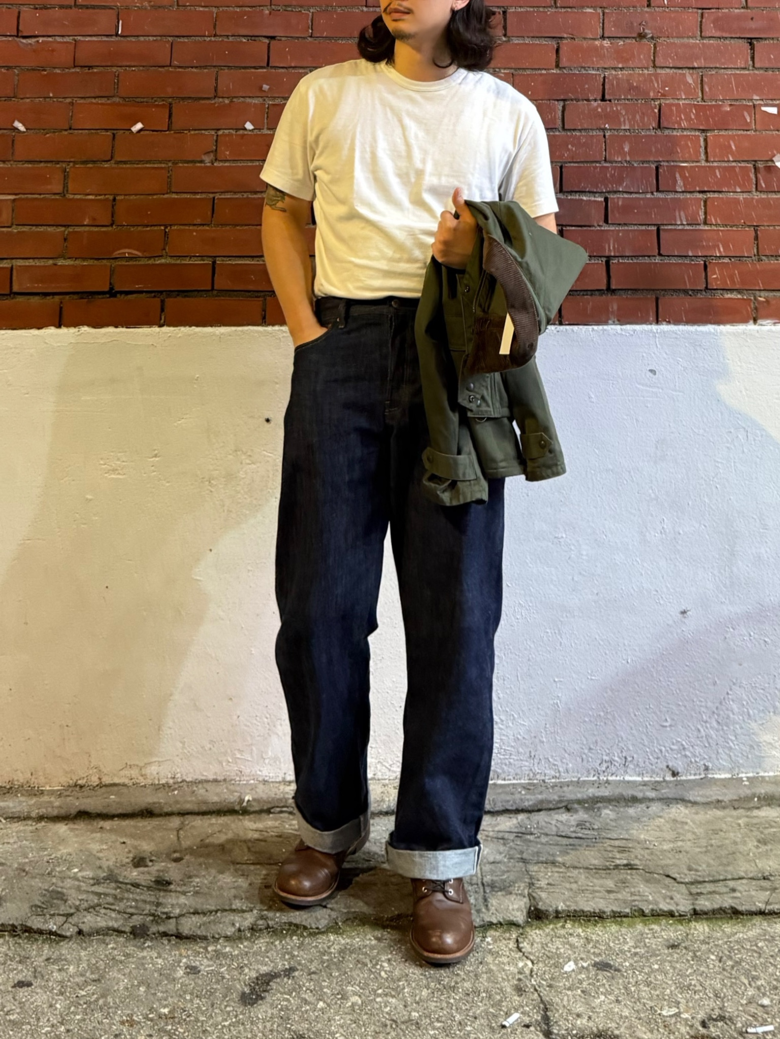 Red Wing Iron Ranger 8111 Amber Harness - D 착용 스타일 - 1