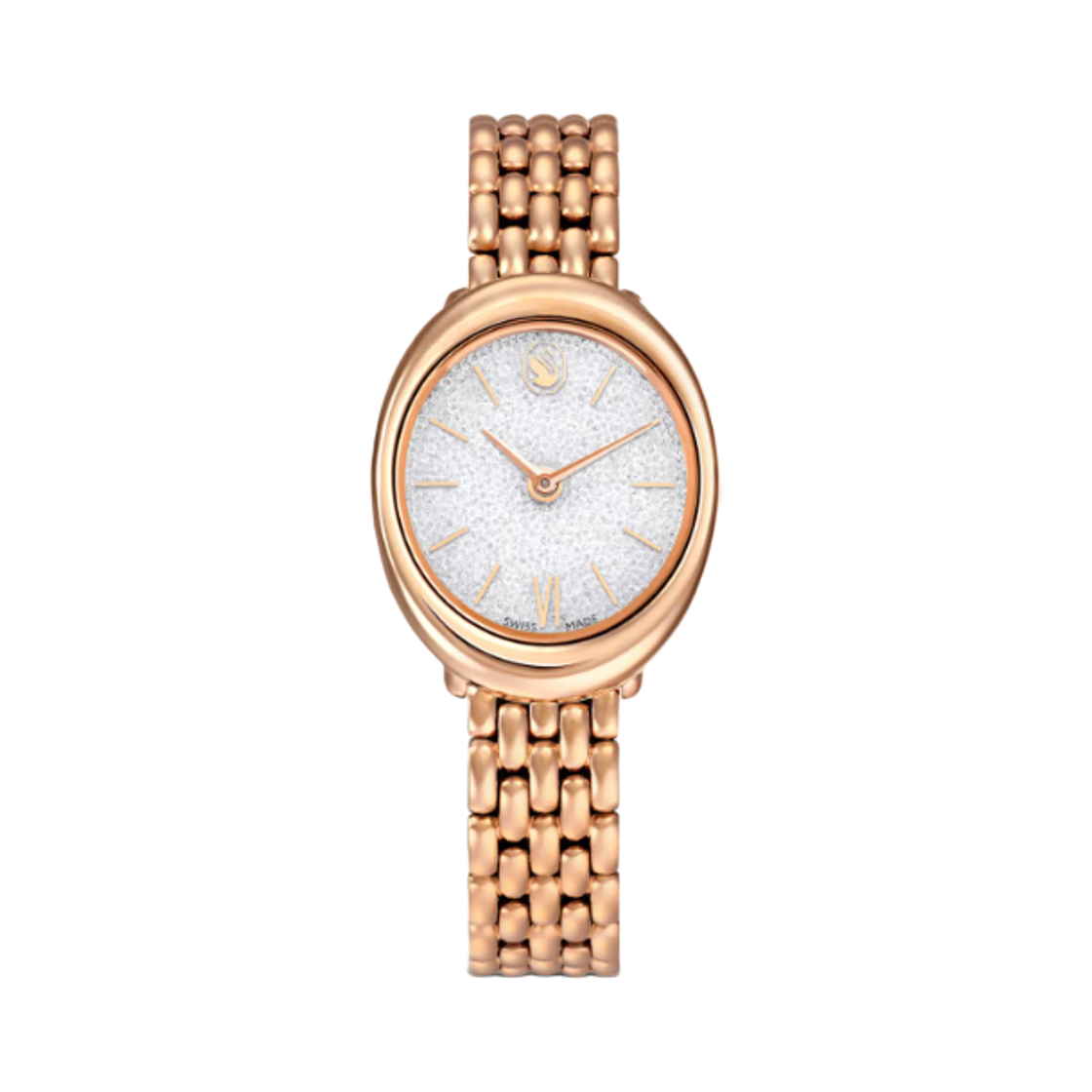 (W) 스와로브스키 임버 오발 워치 30mm 로즈 골드((W) Swarovski Imber Oval Watch 30mm Rose Gold)