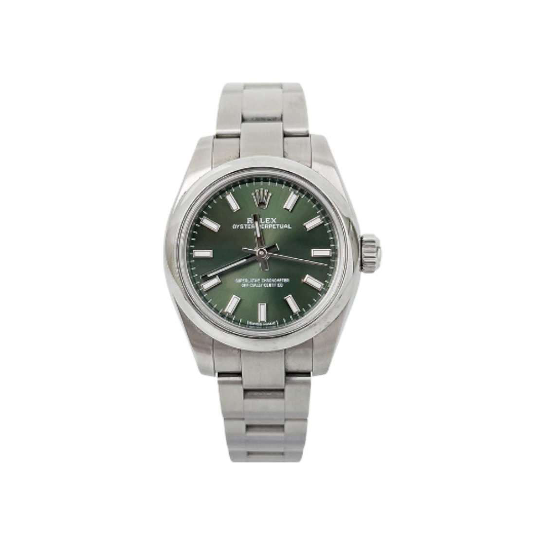 ITL2T8PWNOHW Rolex Oyster Perpetual 26 Steel Green Dial