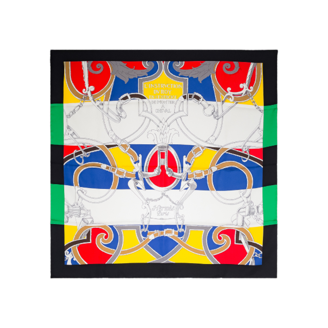 에르메스 로이 바야데르 까레스카프 90 (5HS0203)(Hermes Royal Bayadère Carre Scarf 90) - 1