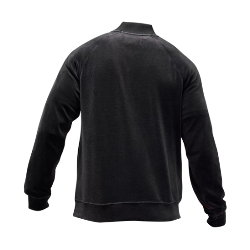조던 브루클린 벨루어 트랙 자켓 블랙 짐 레드(Jordan Brooklyn Velour Track Jacket Black Gym Red) - 2
