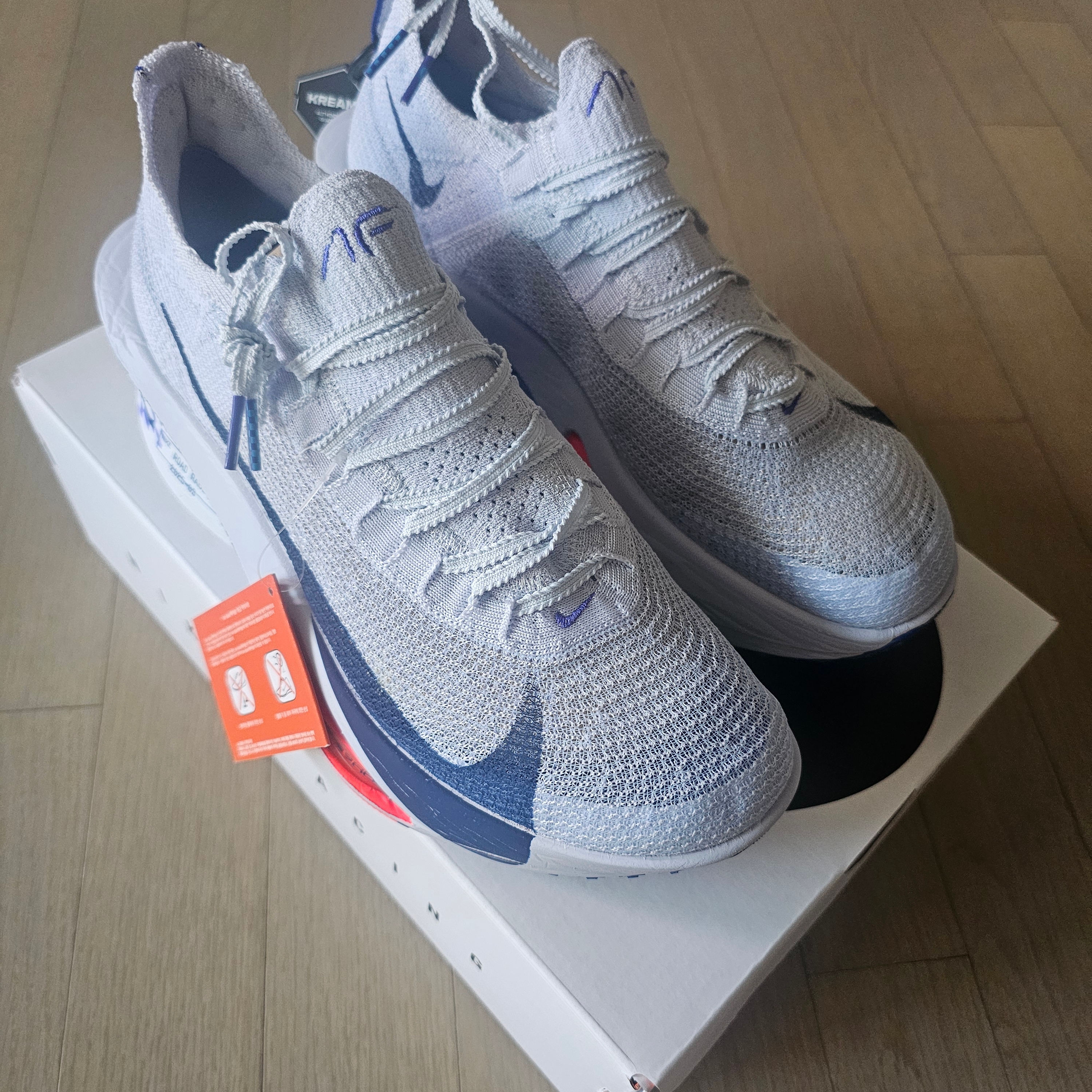 Nike Air Zoom Alphafly Next% 3 Football Grey Ghost 착용 스타일