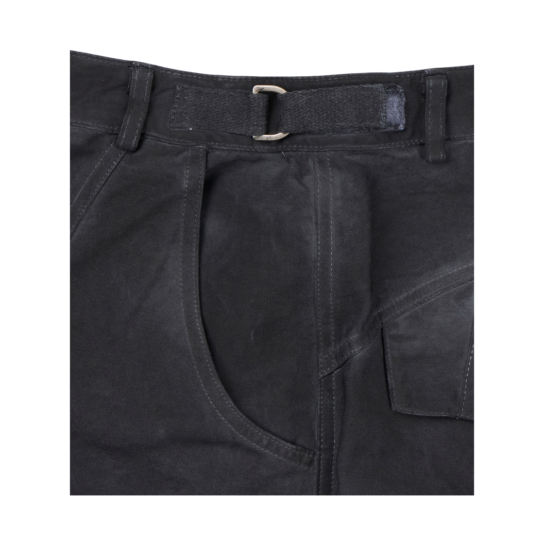미스테페넘 버전 3.0 다이드 로우 라이즈 팬츠 블랙(MYSTEPHENM VOL. 3.0 Dyed Low Rise Pants Black) - 4