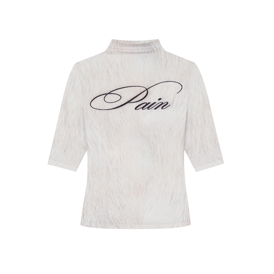 Bonnae-149 [KREAM 단독] Bonnae Pain Mock Neck Top Ivory