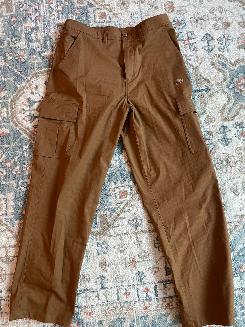 Nike Club Cargo Pants Light British Tan - Asia 착용 스타일 - 2