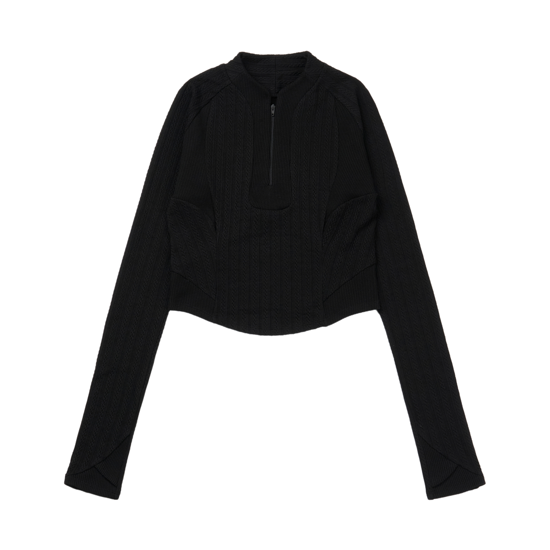미스테페넘 버전 3.0 하프 집업 블랙(MYSTEPHENM VOL. 3.0 Half Zip Up Black)