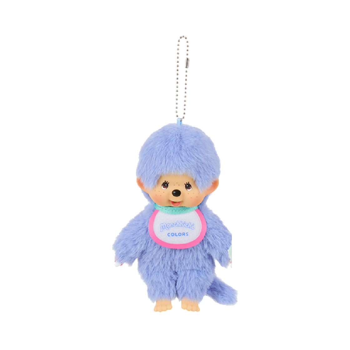 몬치치 COLORS 키체인 블루(Monchhichi Colors Keychain Blue)