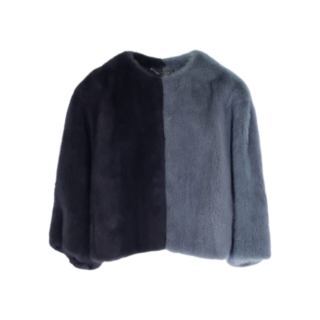 ITFI7H7CC9TM Fendi Mink Fur Jacket 38 Navy/Blue