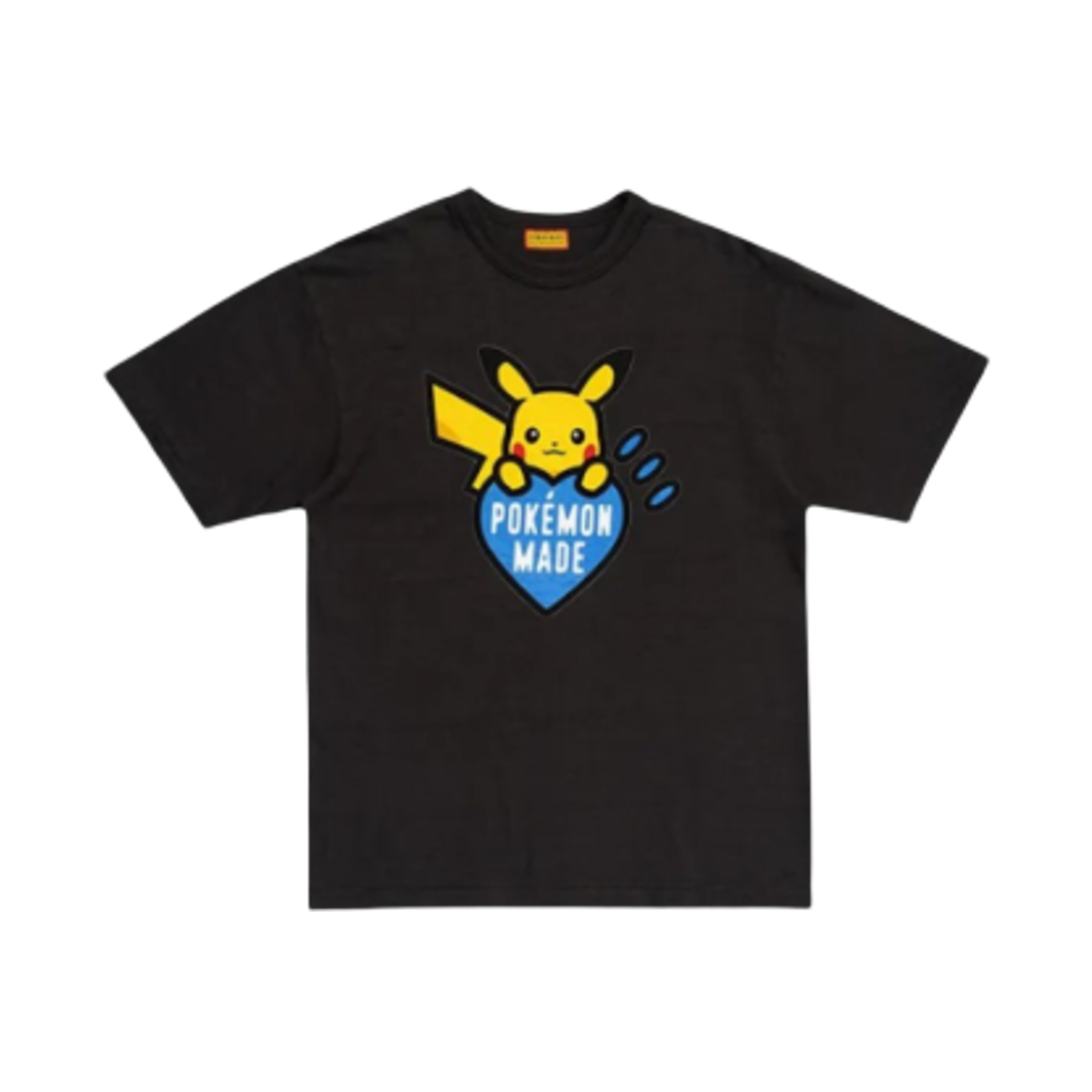휴먼 메이드 x 포켓몬 그래픽 티셔츠 블랙 오렌지 - 시부야 파르코