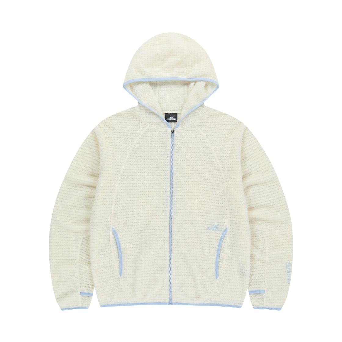 썬러브 폴라텍 알파 집업 후드 아이보리(Sunlove Polartec Alpha Zip Up Hoodie Ivory) - 1