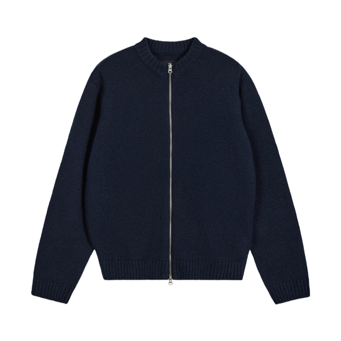 - Emis Heart Logo Zip Cardigan Navy
