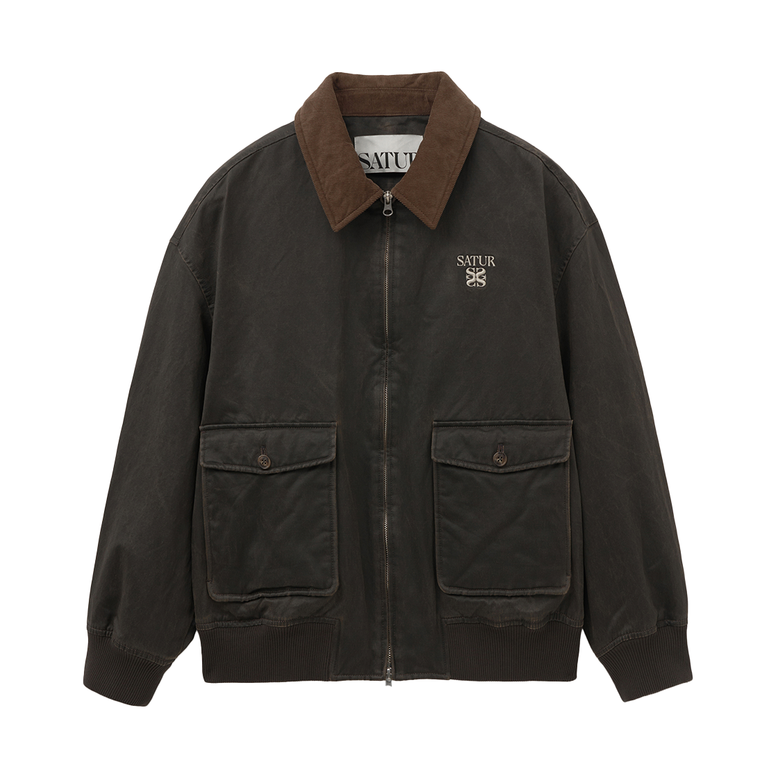 세터 마론 A-2 블루종 자켓 브라운