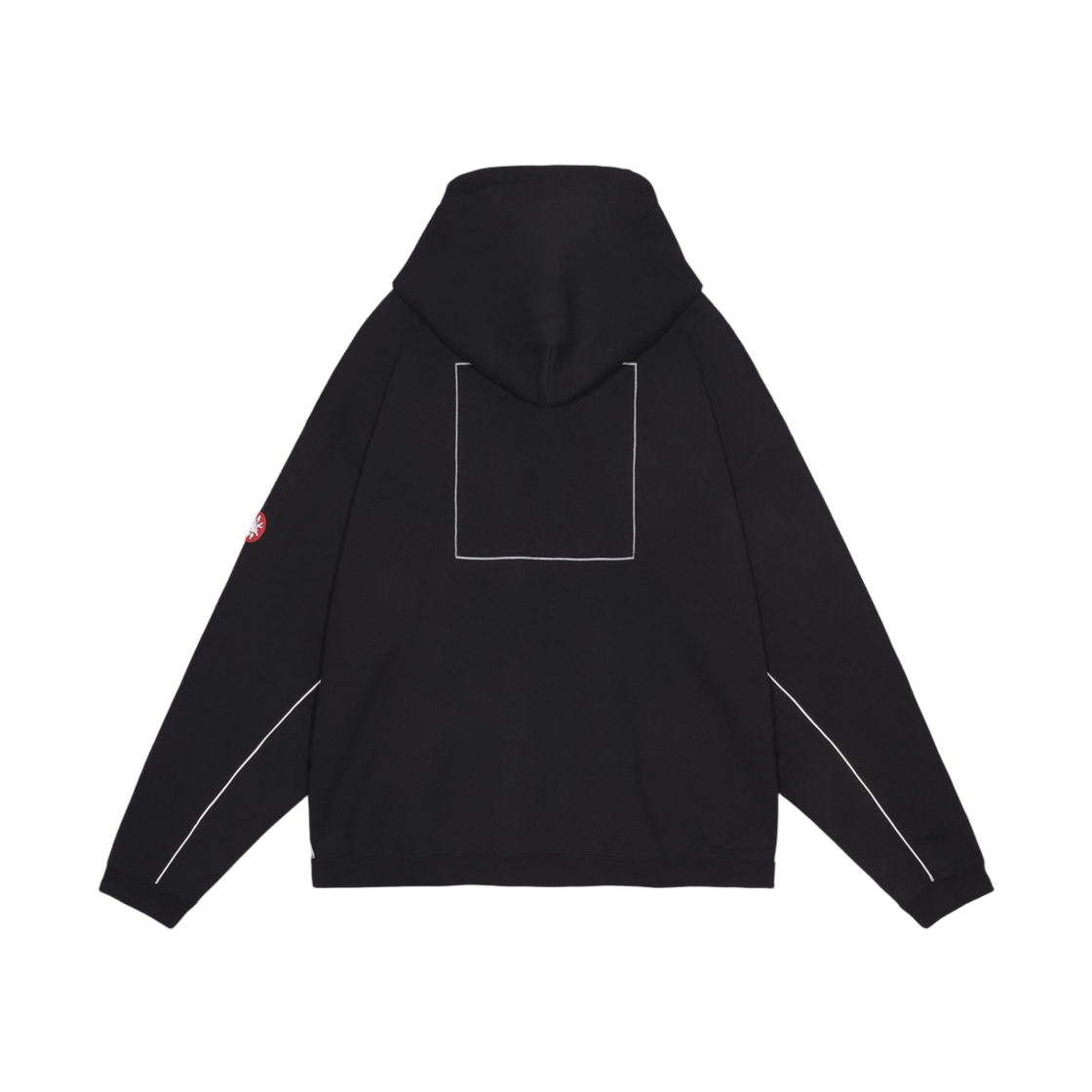 카브 엠트 솔리드 루즈 후디 블랙 - 25FW(Cav Empt Solid Loose Hoody Black - 25FW) - 2
