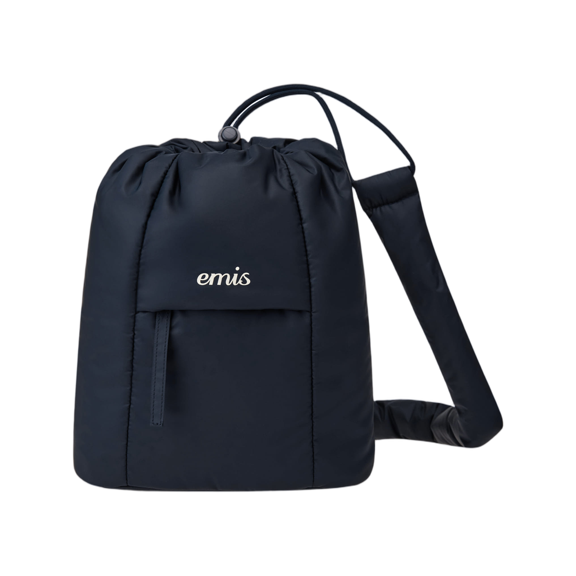 이미스 패디드 집 포켓 슬링백 네이비(Emis Padded Zip Pocket Sling Bag Navy)