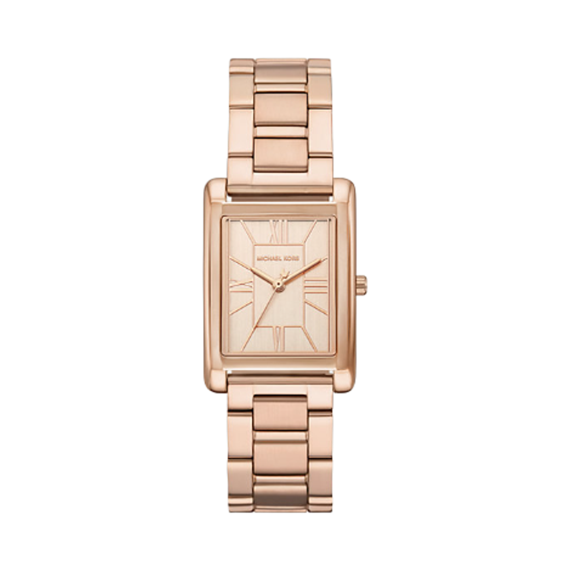 (W) 마이클 코어스 에섹스 쿼츠 쓰리핸드 36.5mm 스테인리스 스틸 로즈 골드((W) Michael Kors Essex Quartz Three-Hand 36.5mm Stainless Steel Rose Gold)