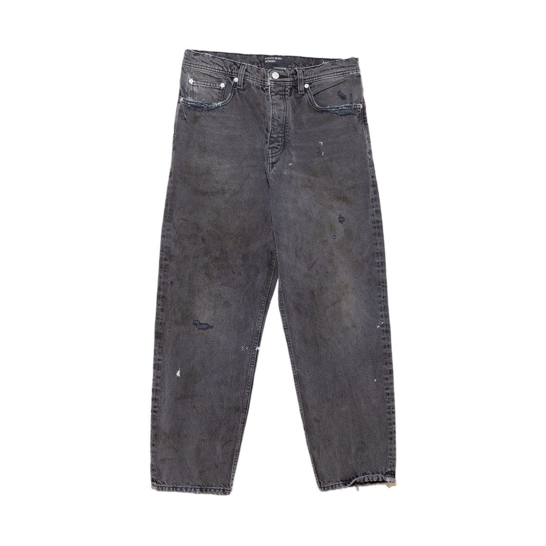 앙팡 리쉬 데프리메 배기 진 블랙(Enfants Riches Deprimes Baggy Jeans Black) - 1