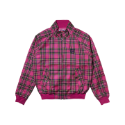Honey Scoop House OE Logo Check Jacket Pink