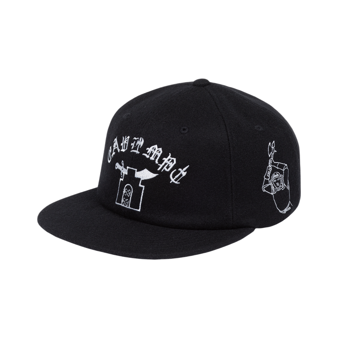 카브 엠트 게이트 오브 스워즈 캡 블랙 - 25FW(Cav Empt Gate of Swords Cap Black - 25FW)