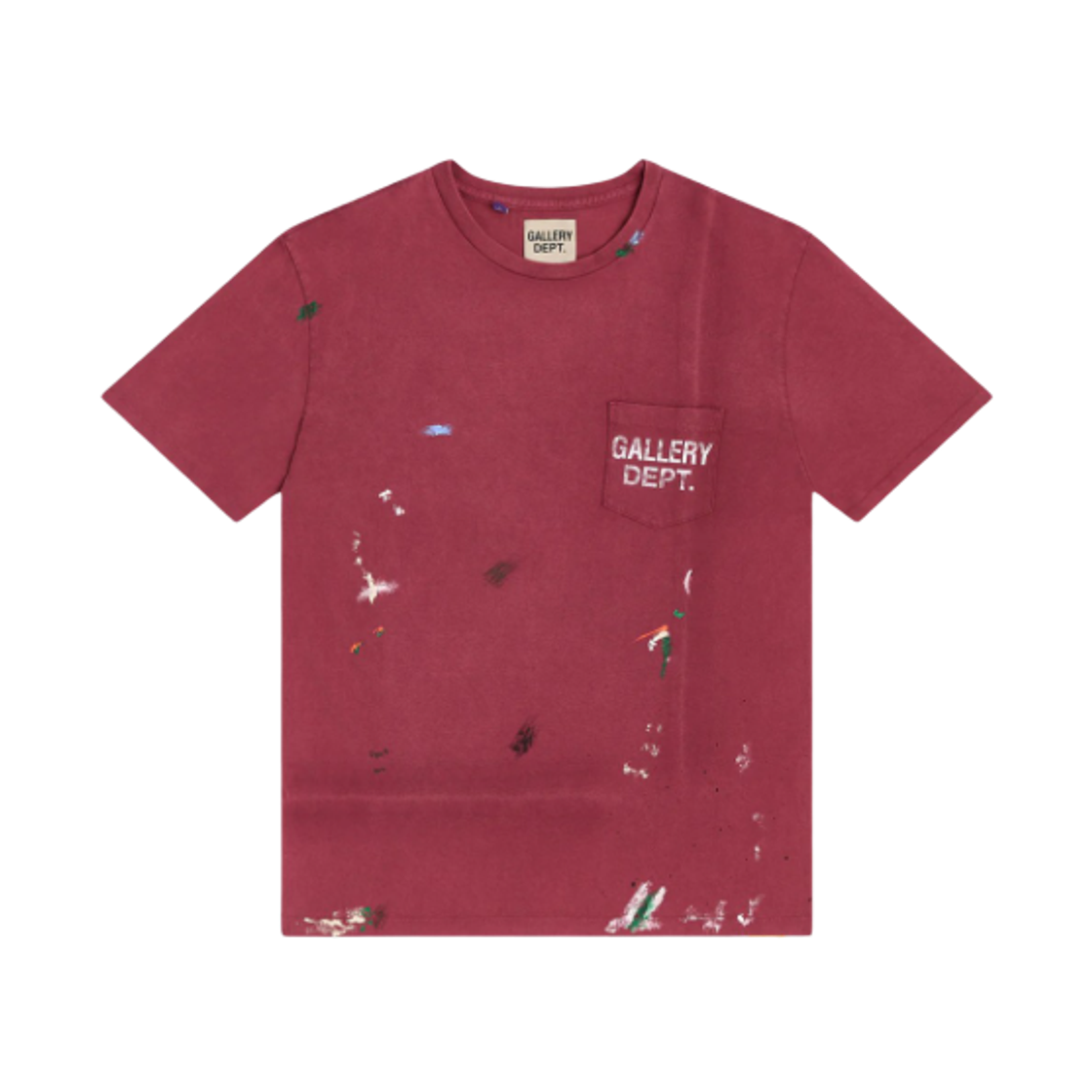 VLTP-1043 Gallery Dept. Vintage Logo Painted T-Shirt Brick