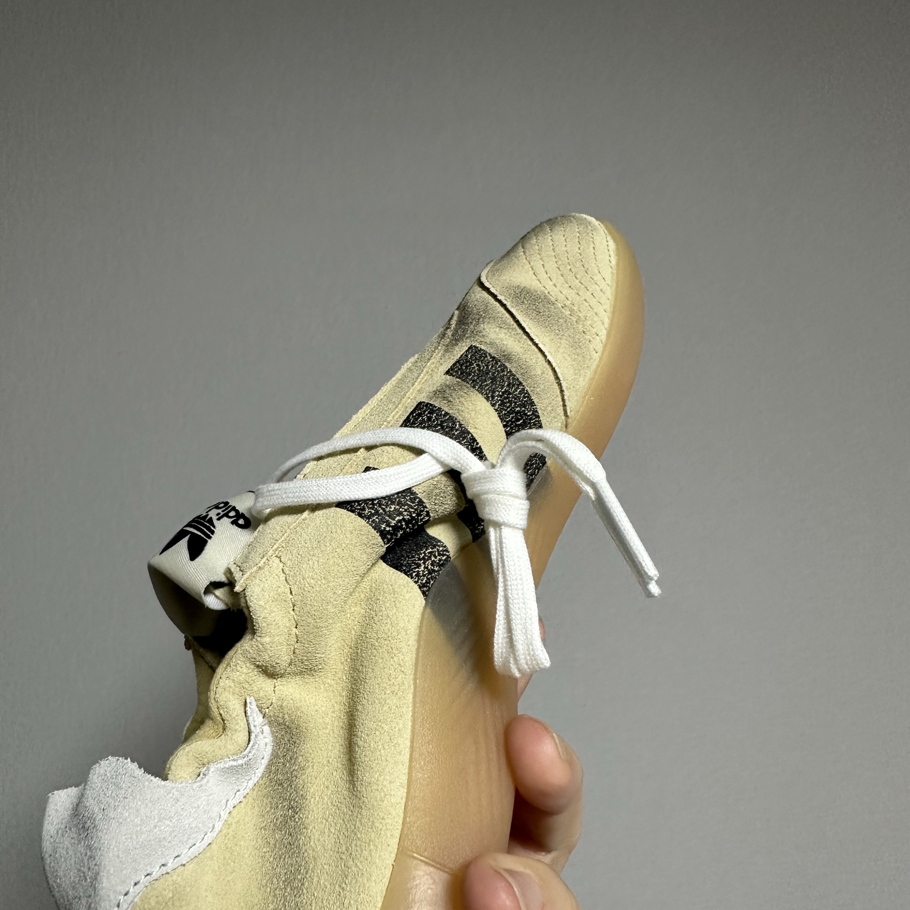 (W) Adidas x Song for the Mute Taekwondo Mei Cream White Core Black 착용 스타일 - 3