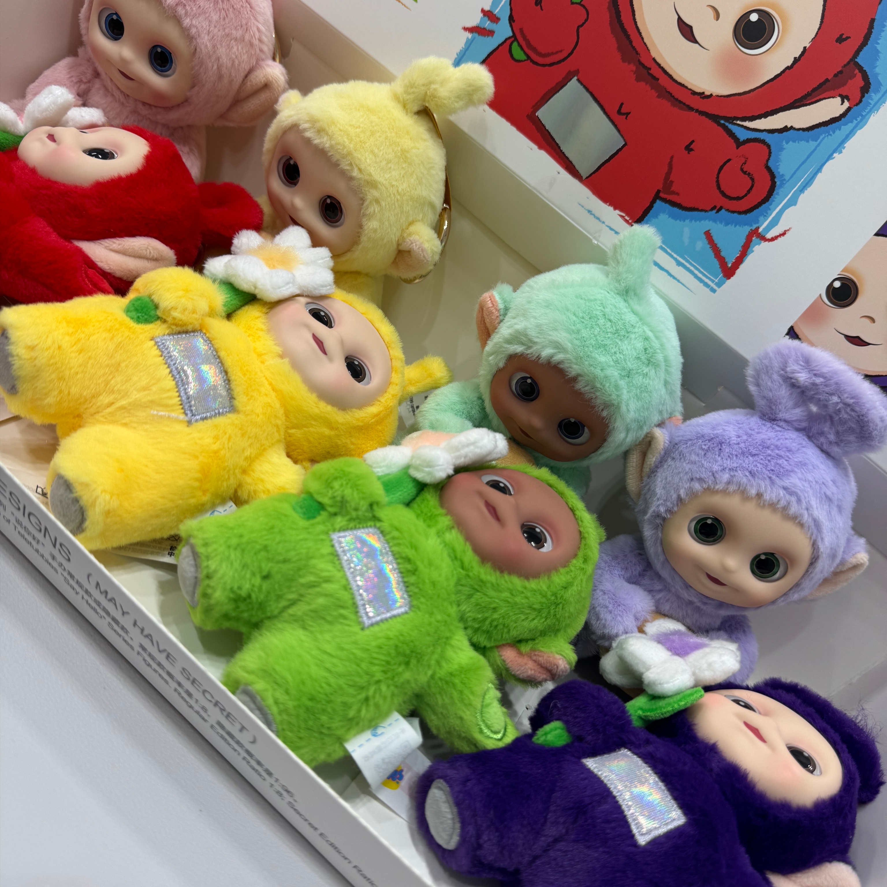Pop Mart Teletubbies Say Hello Series Figures Sealed Case (8 Blind Boxes) 착용 스타일 - 1