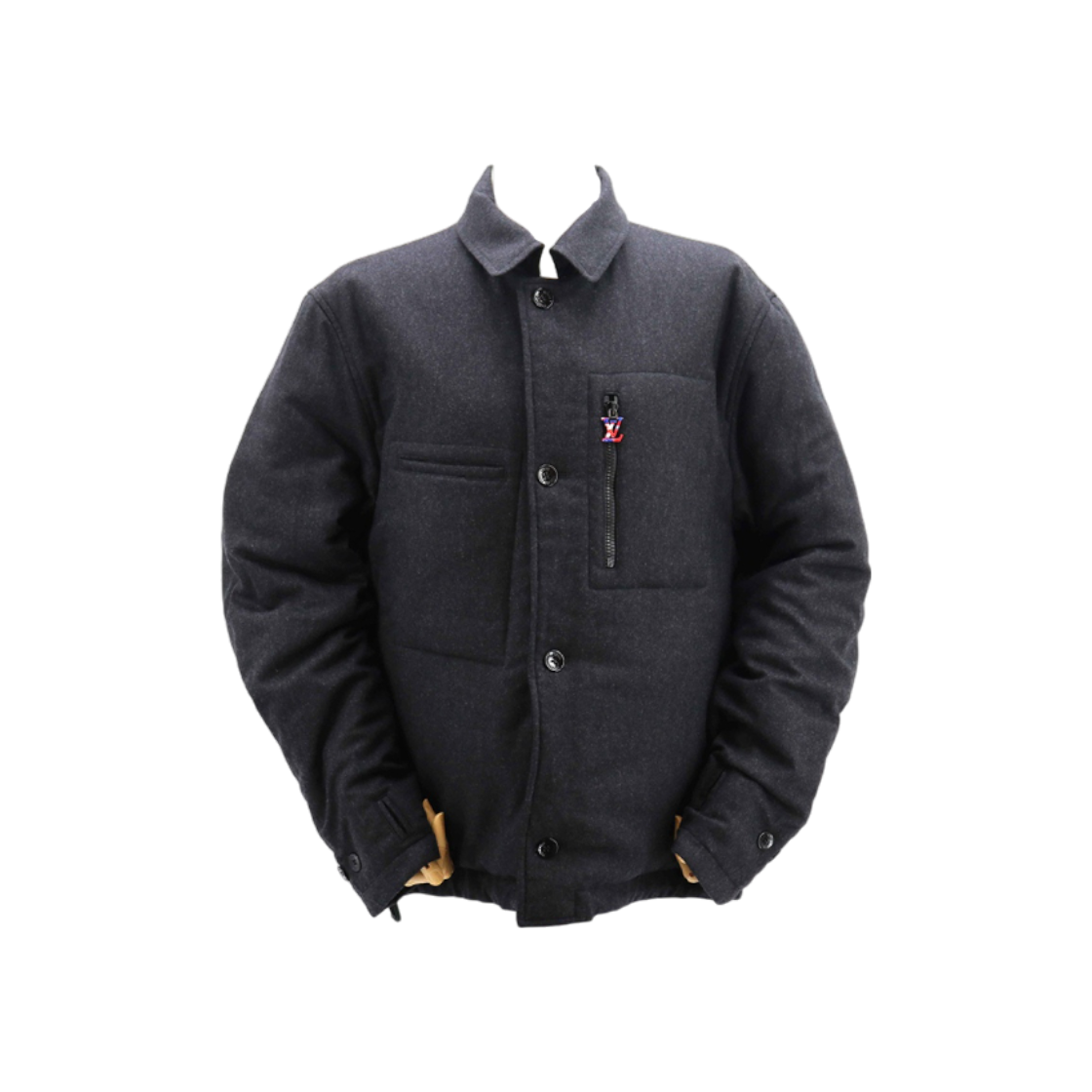 ITFOWGHWCCLP Louis Vuitton Reversible Monogram Rain Bomber Jacket