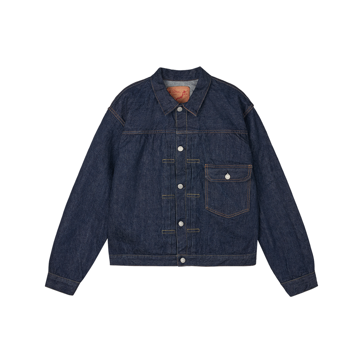 오어슬로우 타입 1 40'S 플리츠 프론트 블라우스 원 워시 81 - 25FW(Orslow Type1 40'S Pleated Front Blouse One Wash 81 - 25FW)