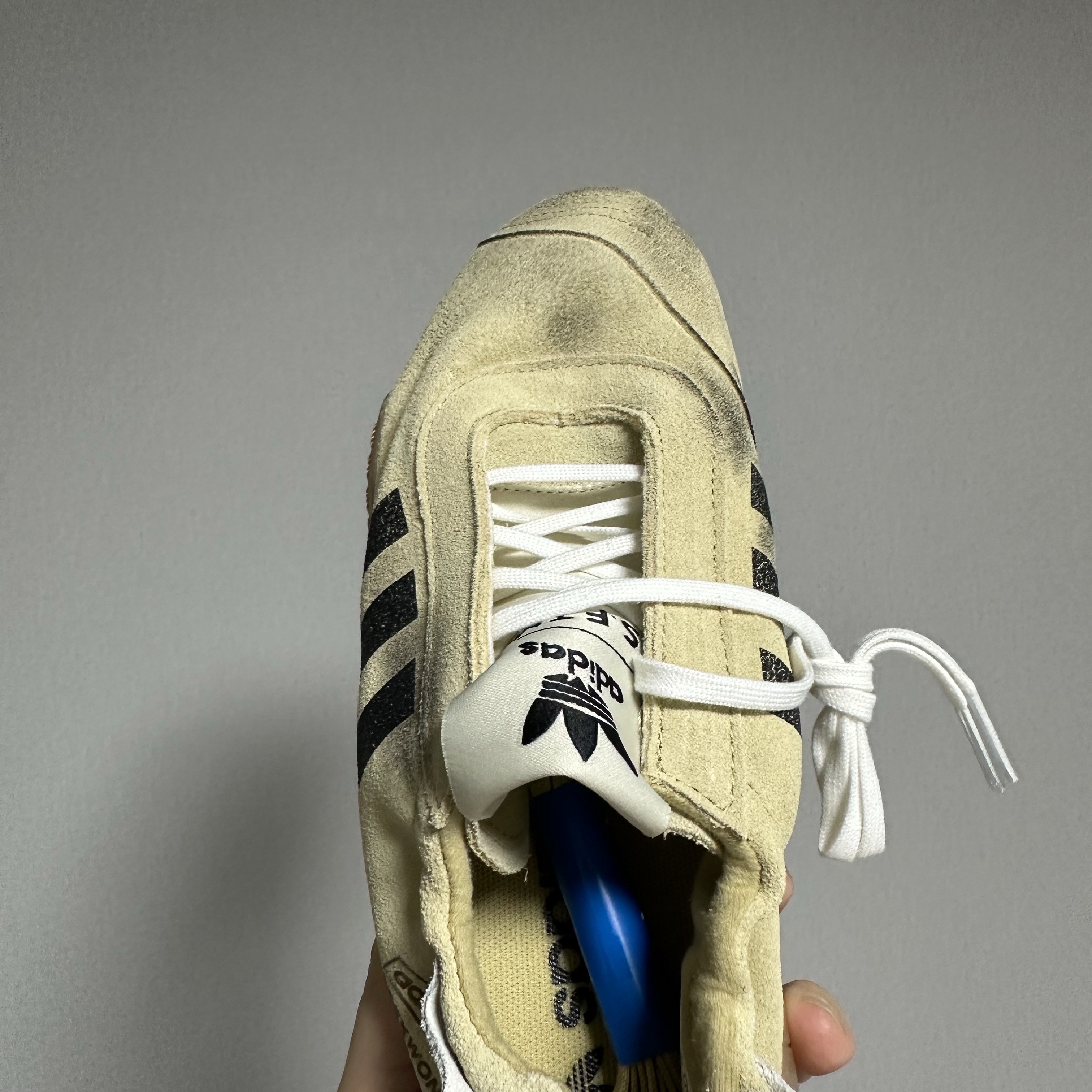 (W) Adidas x Song for the Mute Taekwondo Mei Cream White Core Black 착용 스타일 - 2