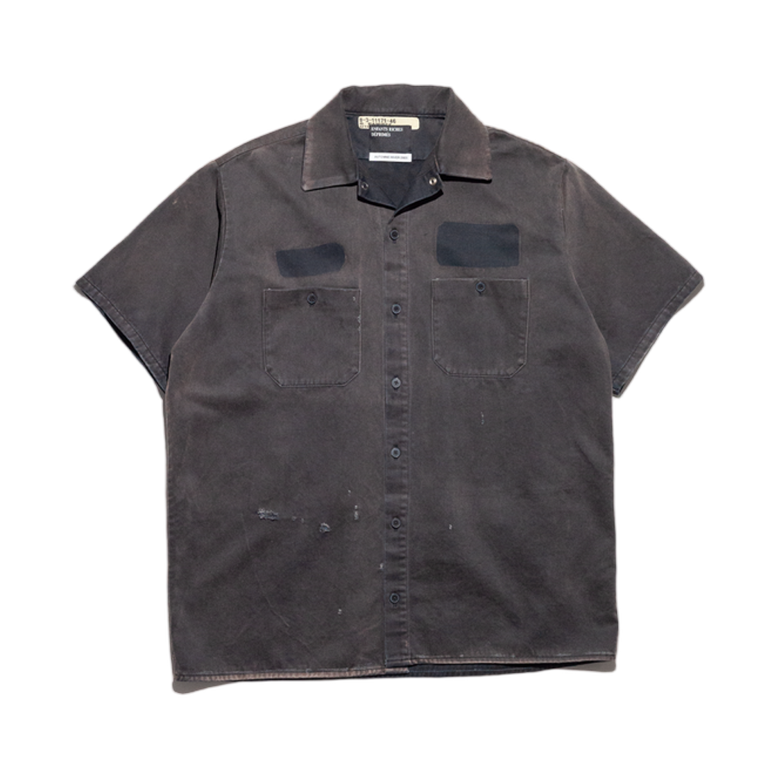 앙팡 리쉬 데프리메 가드너 셔츠 페이디드 블랙(Enfants Riches Deprimes Gardener Shirt Faded Black) - 1