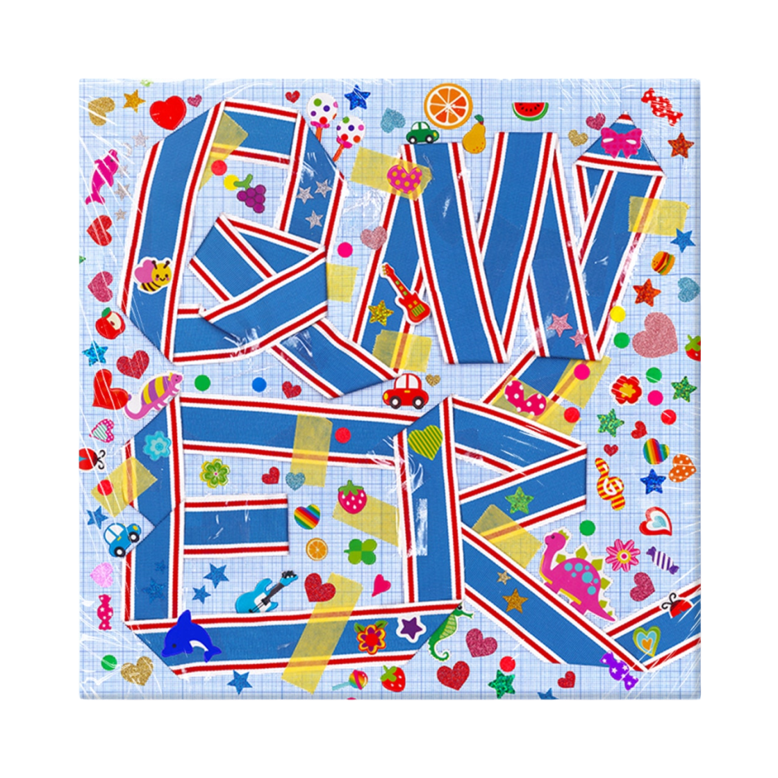 QWER 스페셜 LP 비욘드 더 디스코드 마블 블루 (1000장 한정반)(QWER Special LP Beyond the Discord Marble Blue (1000 Limited))