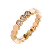 Chaumet Be My Love Ring Size 52 18K Pink Gold