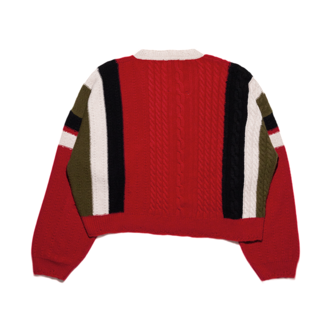 앙팡 리쉬 데프리메 로만 스웨터 레드 멀티(Enfants Riches Deprimes Roman Sweater Red Multi) - 2