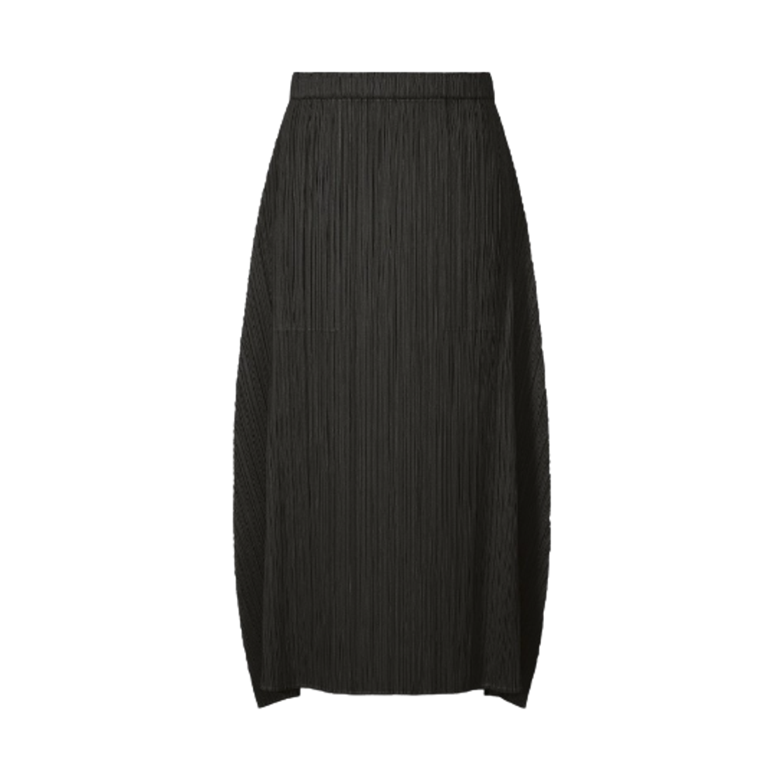 PP53-JG146-15 (W) Pleats Please Issey Miyake MC October Skirt Black