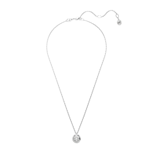 5733400 Swarovski Dextera Pendant Round Cut White Rhodium Plated