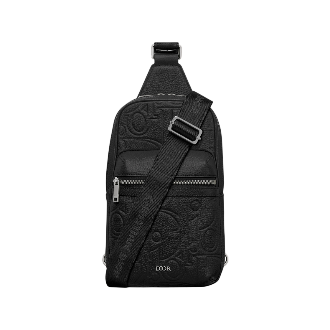 디올 라이더 2 슬링백 디올 그래비티 레더 앤 그레인드 카프스킨 블랙(Dior Rider 2.0 Sling Bag Dior Gravity Leather And Grained Calfskin Black)