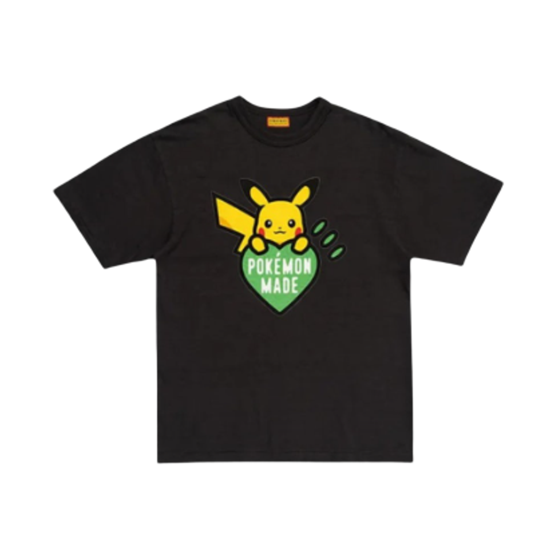 휴먼 메이드 x 포켓몬 그래픽 티셔츠 블랙 오렌지 - 시부야 파르코