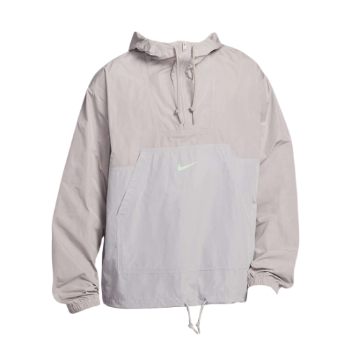 IB7558-009 Nike Club Marina Anorak Jacket College Grey Light Smoke Grey - Asia