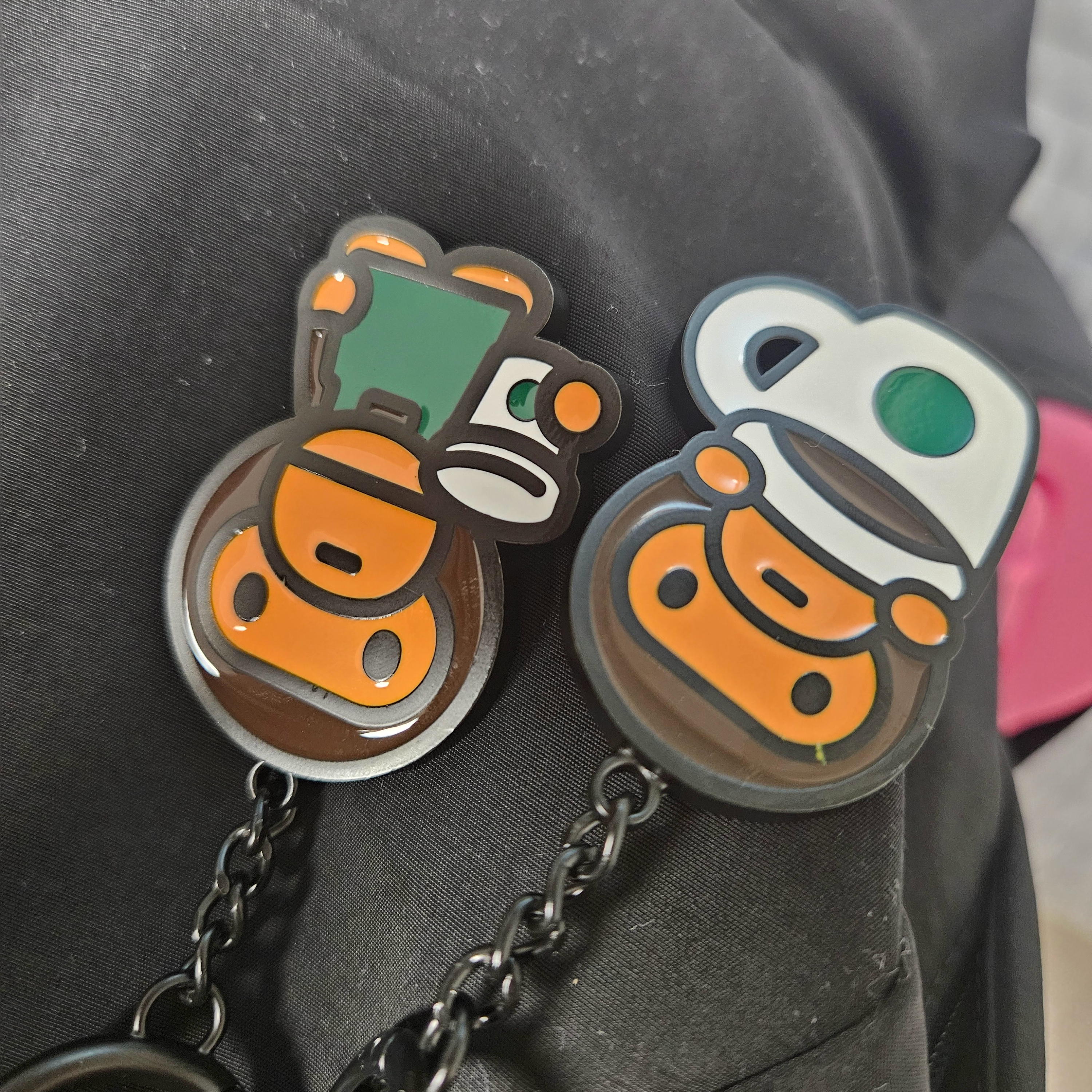 Starbucks x BAPE Baby Milo Keychain, Starbucks x BAPE Baby Milo Keychain 착용 스타일 - 5