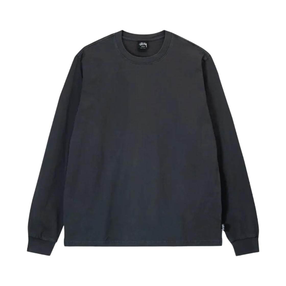 스투시 피그먼트 다이드 롱슬리브 티셔츠 블랙(Stussy Pigment Dyed LS T-Shirt Black) - 1