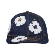 Denim Tears Denim Cotton Wreath Cap Washed Indigo