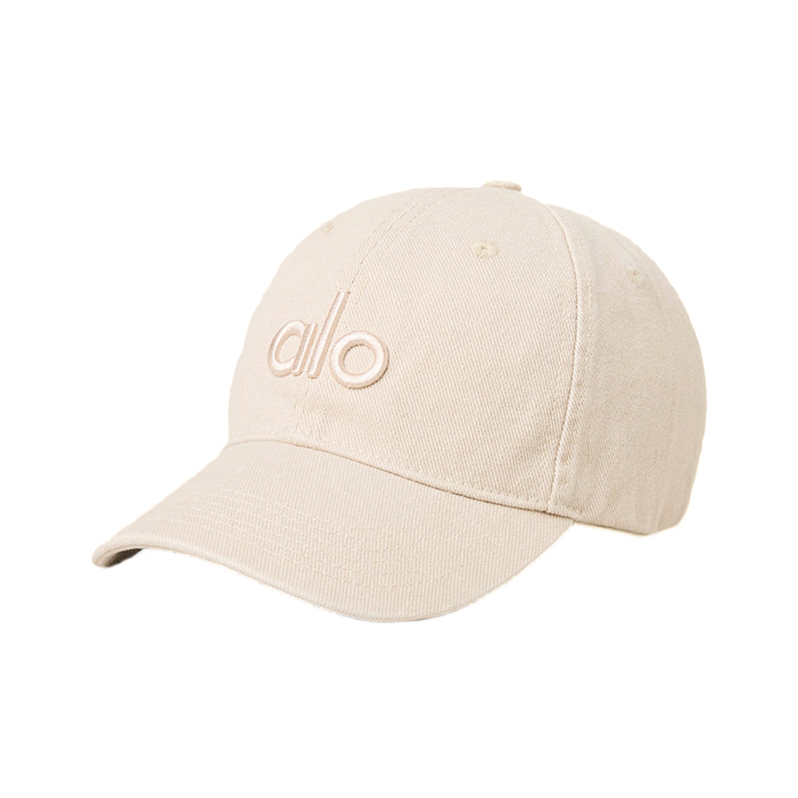 (W) 알로 요가 워시드 오프 듀티 캡 샌드 달러((W) Alo Yoga Washed Off Duty Cap Sand Dollar)