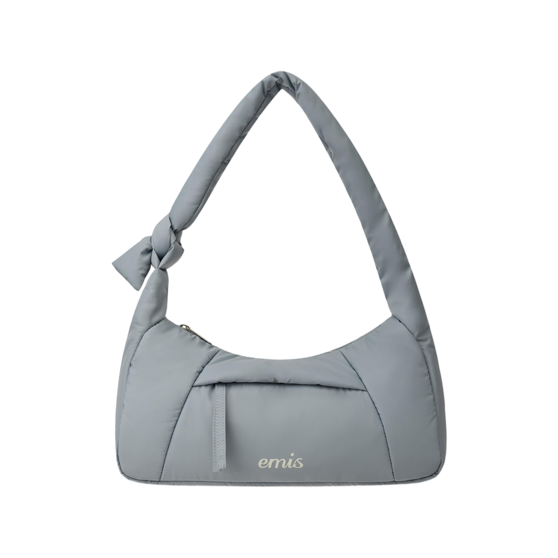 이미스 패디드 집 포켓 숄더백 블루(Emis Padded Zip Pocket Shoulder Bag Blue) - 1
