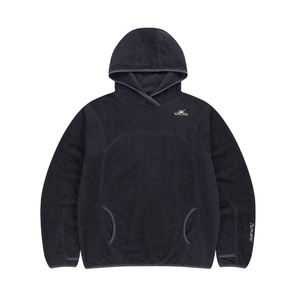 SL253FSWHO01CH Sunlove Polartec Alpha Hoodie Charcoal