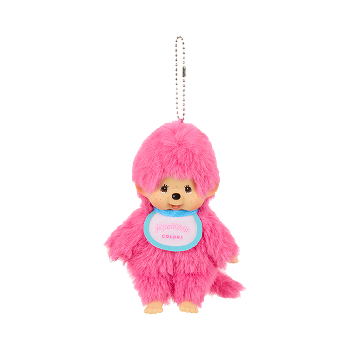 226979 Monchhichi Colors Keychain Berry Pink