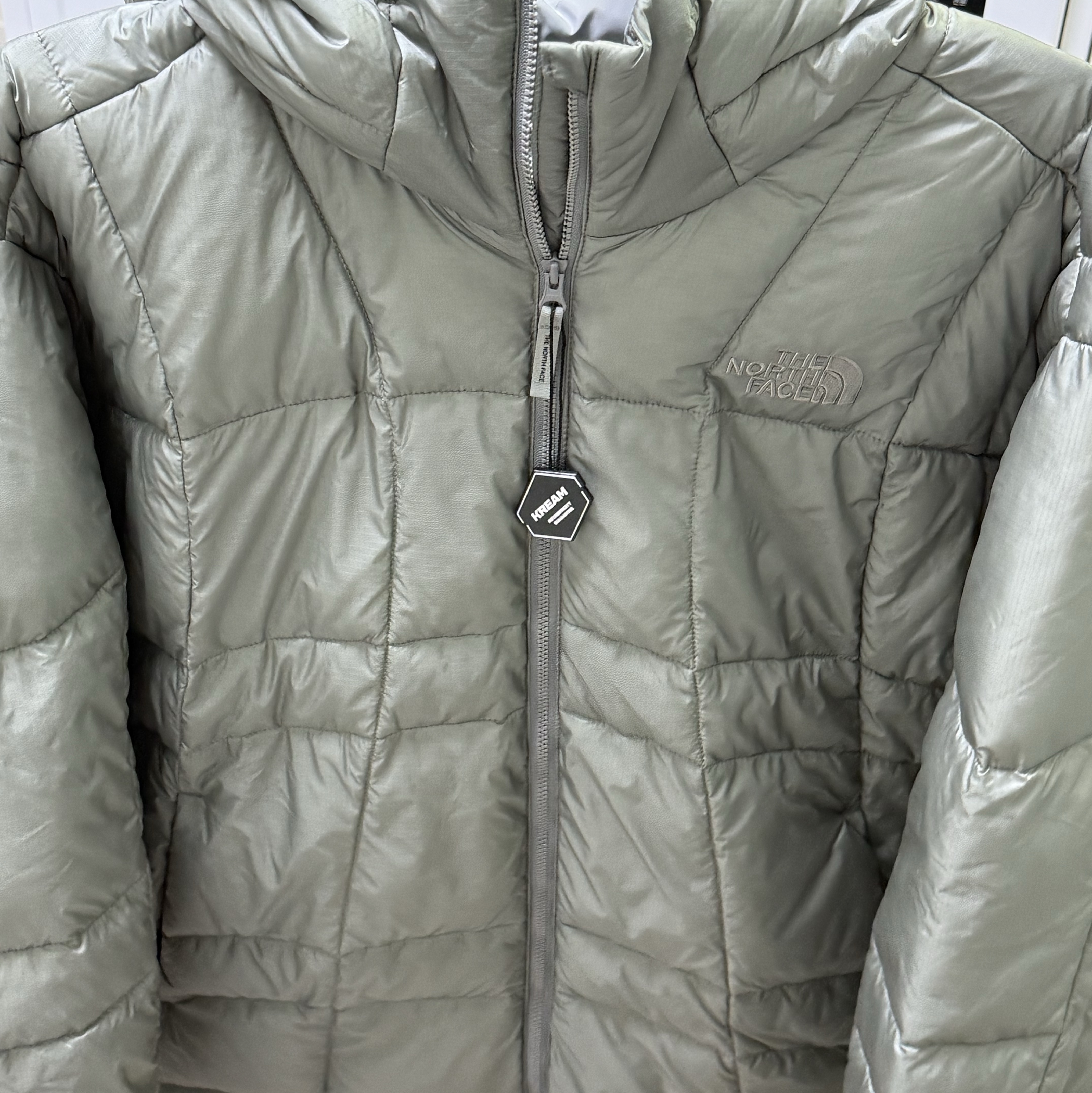 The North Face Wave LT On Jacket Gray 착용 스타일
